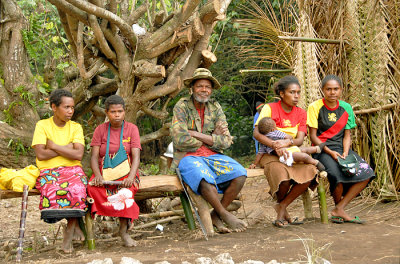 Vanuatu Folks on Tanna Island