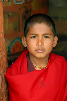 Young Monk of Bhutan