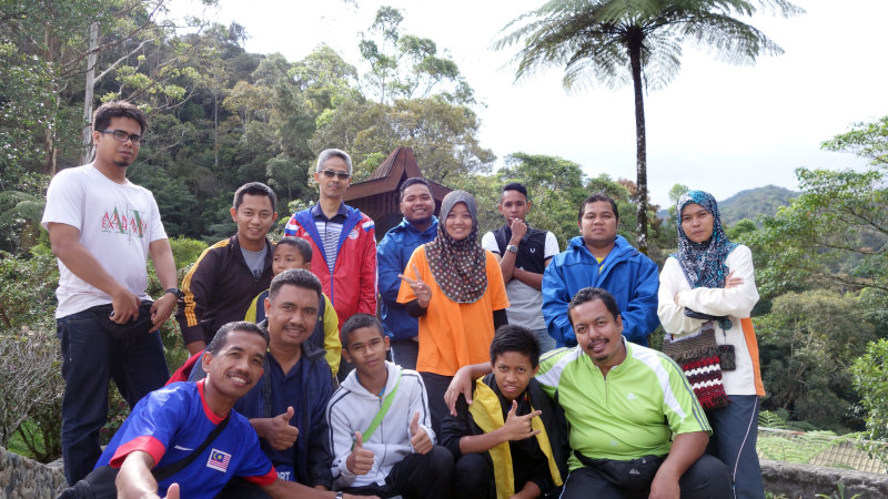 Mount Kinabalu Expedition Team from Raub Pahang