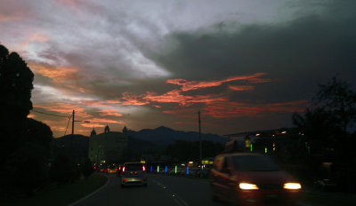 Sunset at Tahfiz Bentong