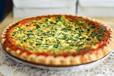 holiday quiche