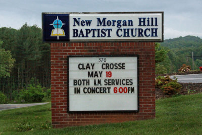 Clay Crosse In Concert at New Morgan Hill Baptist Church