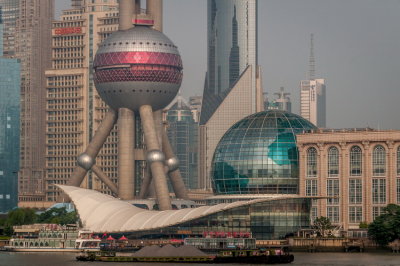 shangahi - oriental pearl TV tower