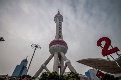 shangahi - oriental pearl TV tower