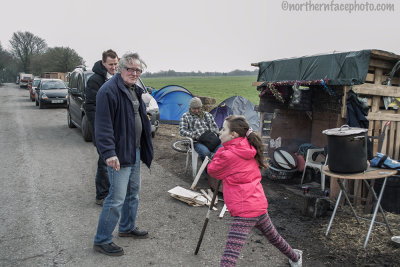 ANTI FRACKING Barton Moss / APRIL 2014