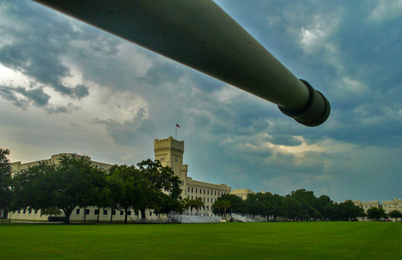 Parade Ground, The Citadel  -- the Military College of South Carolina, Charleston, South Carolina, 2013