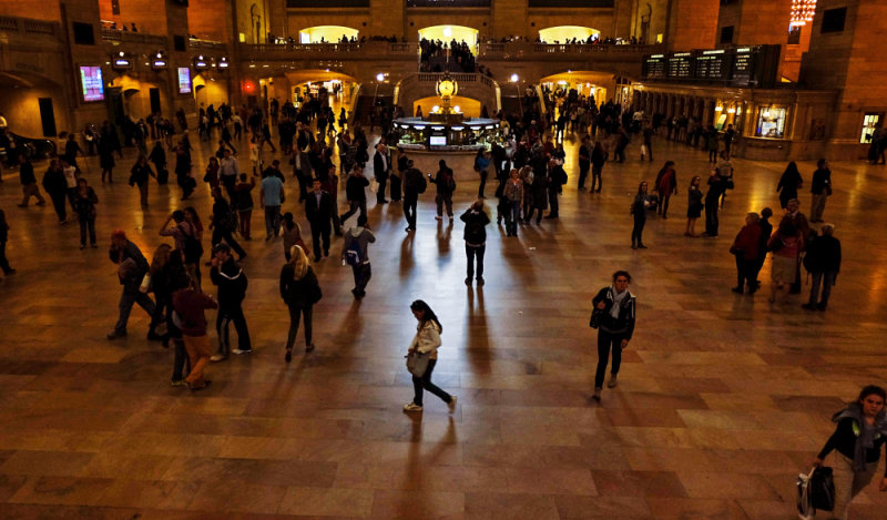 One among the many, Grand Central Terminal, New York City, New York, 2013