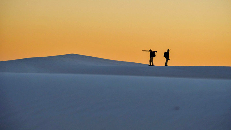Farewell, White Sands National Monument, New Mexico, 2014