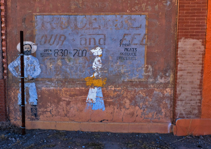 Vanished grocery, Tularosa, New Mexico, 2014