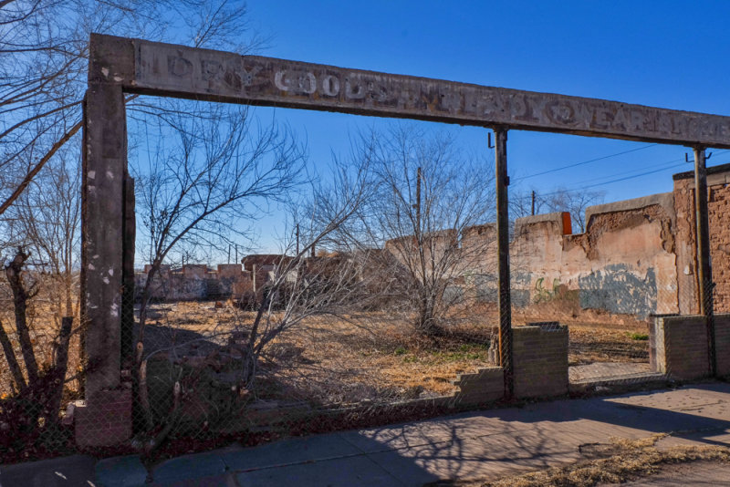 The music has ended, Tularosa, New Mexico, 2014