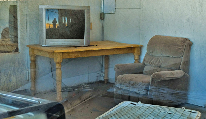 Ghostly office, Hachita, New Mexico, 2014