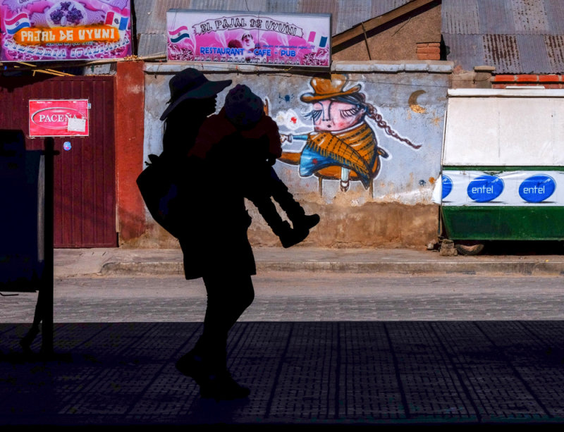 Turning life into art, Uyuni, Bolivia, 2014