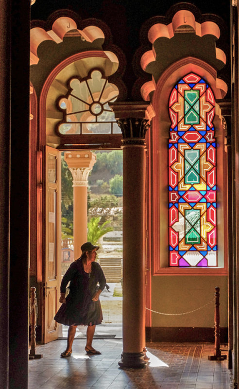 Entry, Glorieta Castle, Sucre, Bolivia, 2014