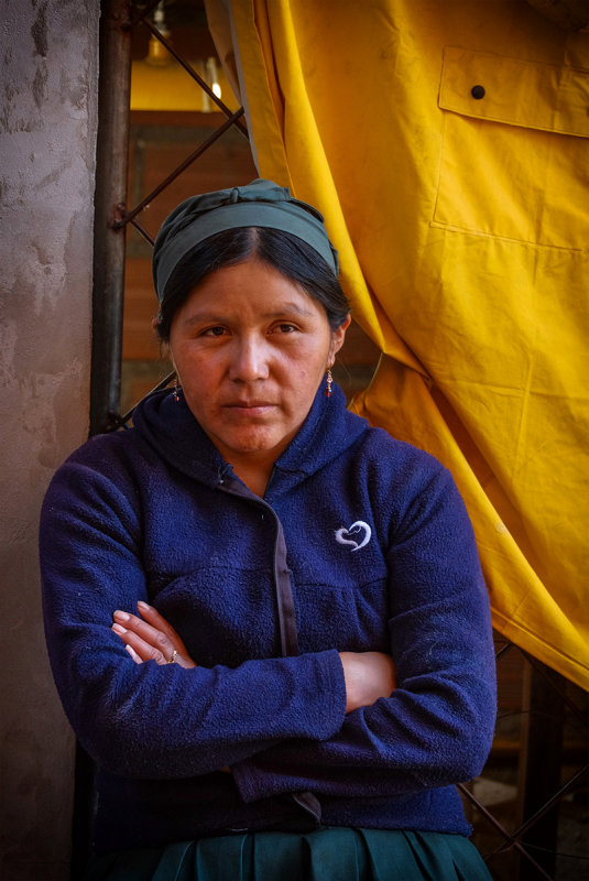 The guardian, Sucre hat factory, Sucre, Bolivia, 2014