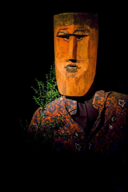 Mask, Museum of Anthropology and Folklore, Sucre, Bolivia, 2014