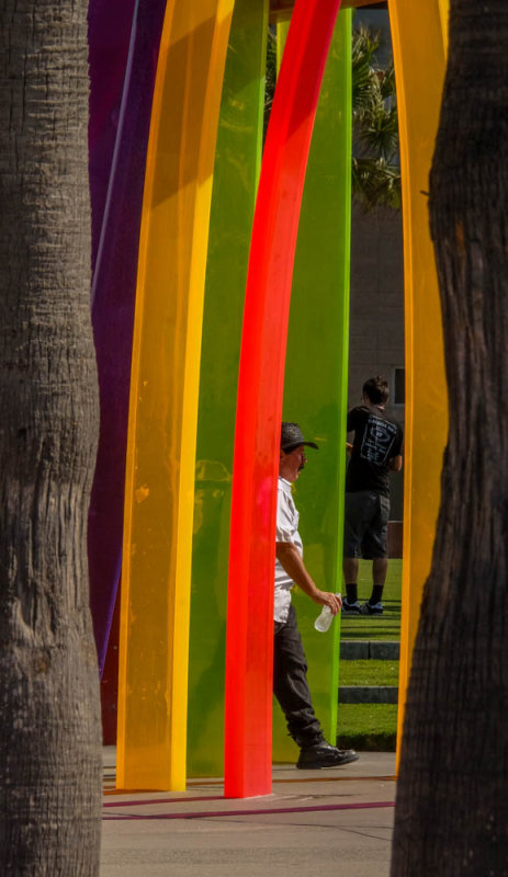 Colorful entry, Imperial Beach, California, 2014