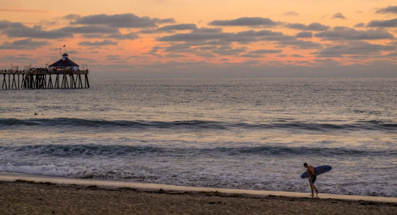 Heading home, Imperial Beach, California, 2014