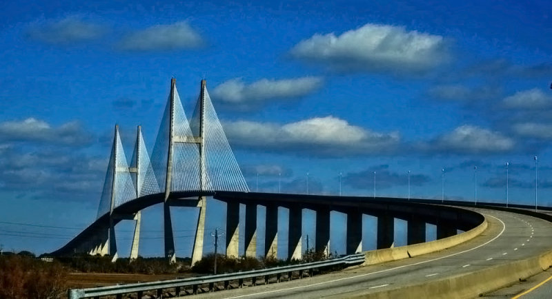 Sidney Lanier Bridge, Brunswick, Georgia, 2014