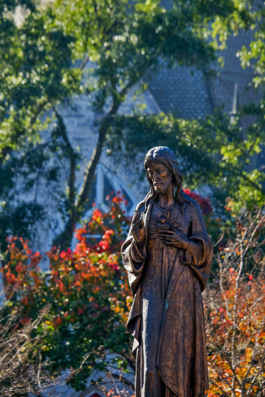Statuary, Basilica of the Immaculate Conception, Jacksonville, Florida, 2014