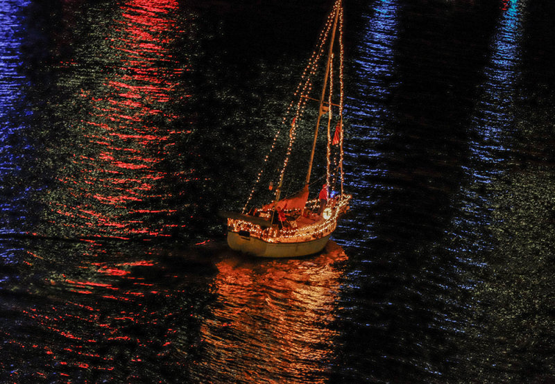 Holiday sail, St. Johns River, Jacksonville, Florida, 2014