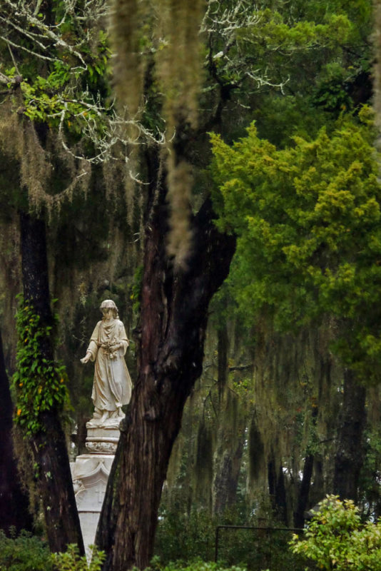 A haunted place, Bonaventure Cemetery, Savannah, Georgia, 2014