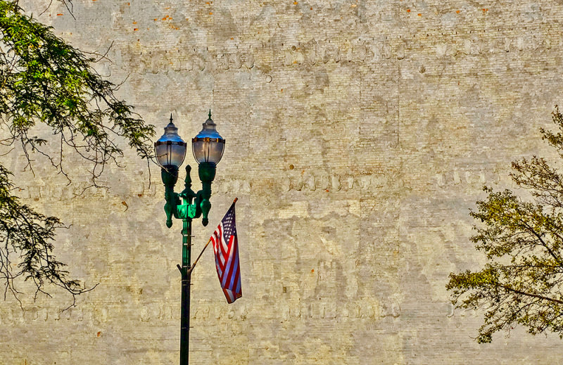 Lamppost, Auburn, New York, 2015