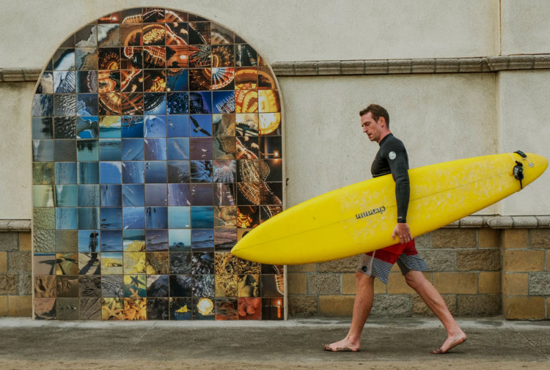 Mosaic, Belmont Park, Mission Beach, California, 2015