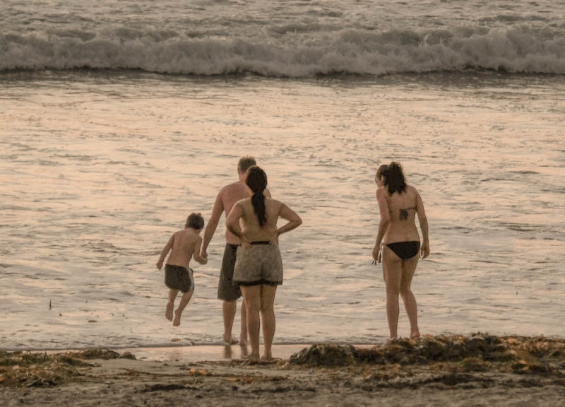 Jumping Jack, Mission Beach, California, 2015