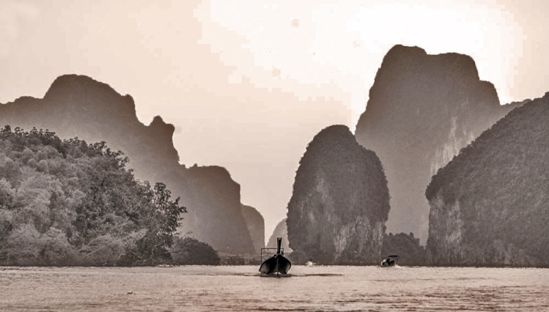 A journey through time, Phang Nga Bay National Park, Phuket, Thailand, 2016