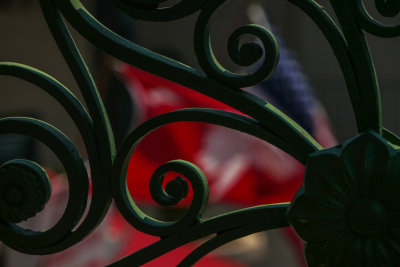 Railing, Old Market House, Charleston, South Carolina, 2013