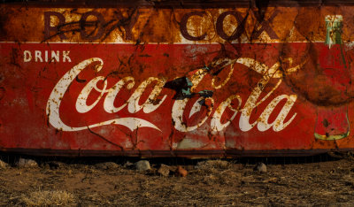 Coca Cola signage, Pie Town, New Mexico, 2014