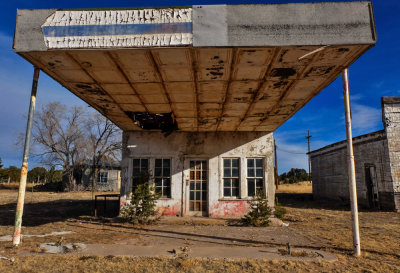 Gas station, Pie Town, New Mexico, 2014