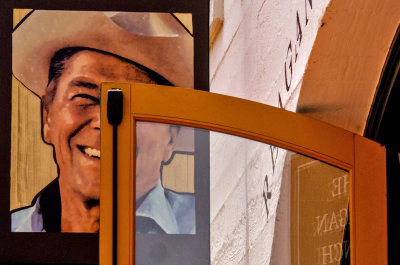 Entrance, The Reagan Ranch Center, Santa Barbara, California, 2014