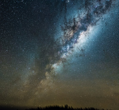 Milky Way 2 Panel Panorama 