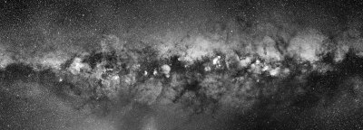 The Milky Way in Hydrogen Alpha 340 minutes