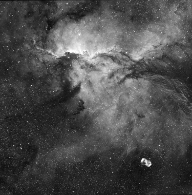 NGC6188 in Hydrogen Alpha 