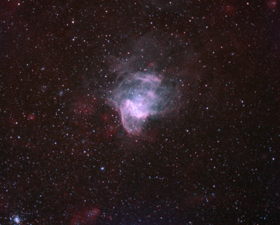Southern Nebula NGC346 near the Small Magellanic Cloud