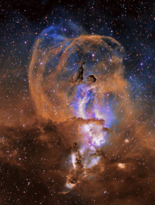 NGC3576 crop view
