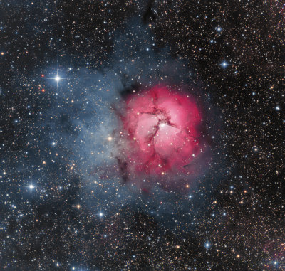 The Trifid Nebula Messier Object 20 