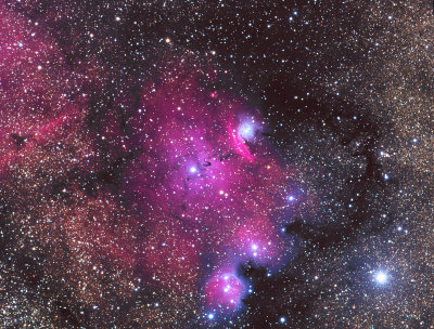 NGC6559 RGB 10 hours 50 minutes