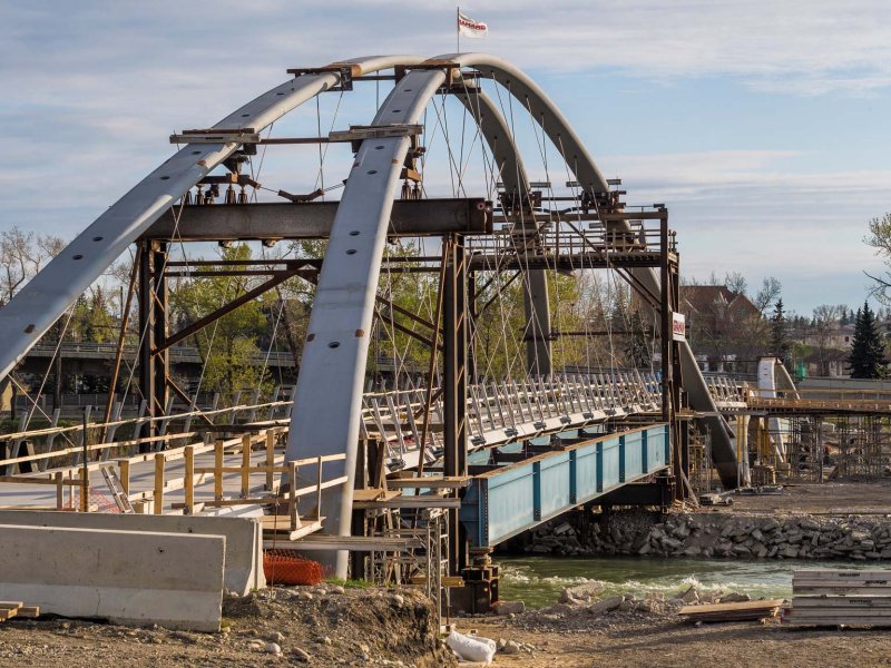 St. Patricks Bridge under construction