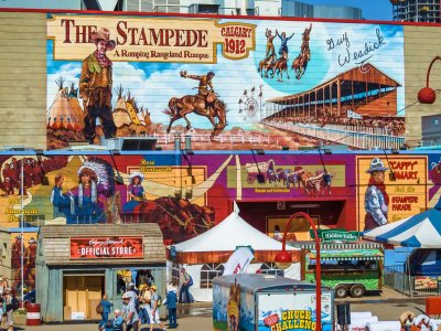 Stampede Murals