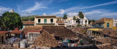 Trinidad Rooftop & Backyard Pano