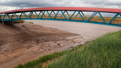 Low Tide on the Petitcodiac River