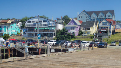 Lunenberg view from the wharf.