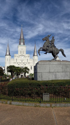 St. Louis Cathedral and Major General Andrew Jackson