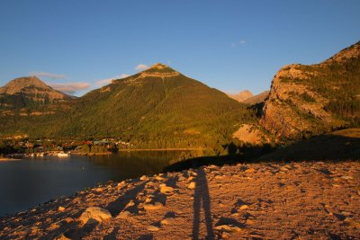 View from Prince of Wales Hotel, Waterton
