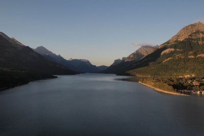 View from Prince of Wales Hotel, Waterton