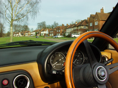 Inside our MX5 Northamptonshire