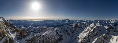 Vista desde la Marmolada
